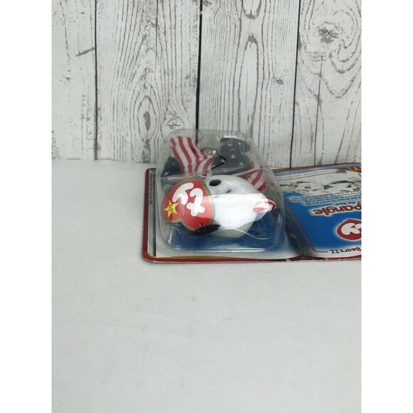 TY Teenie BEANIE BABIES "Spangle The BEAR" International 1999 Bears McDonalds - Picture 6 of 11